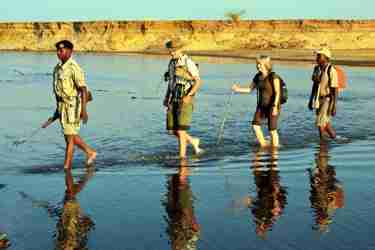 Surefoot Safaris   Walking Luangwa River   Will Whitford