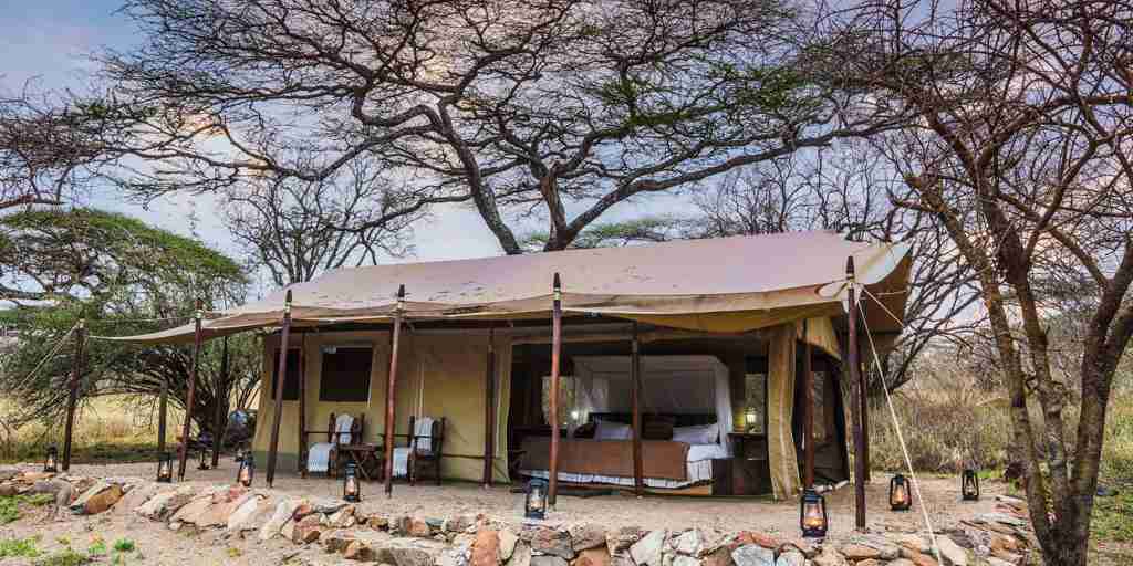 Mwiba Tented Camp Tent exterior