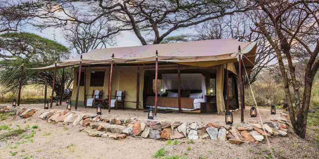 Mwiba Tented Camp Tent exterior
