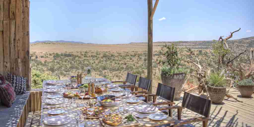 Kenya Safari Luxury Dining