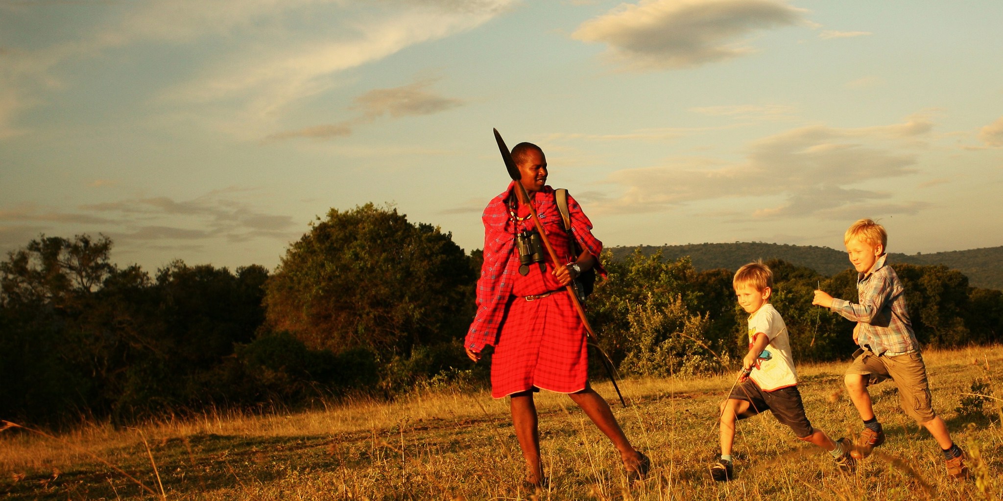 Mara Bush houses walking safari Jackson kids