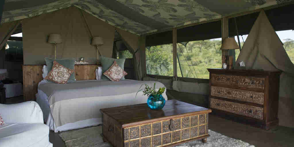richard's river camp luxury tent