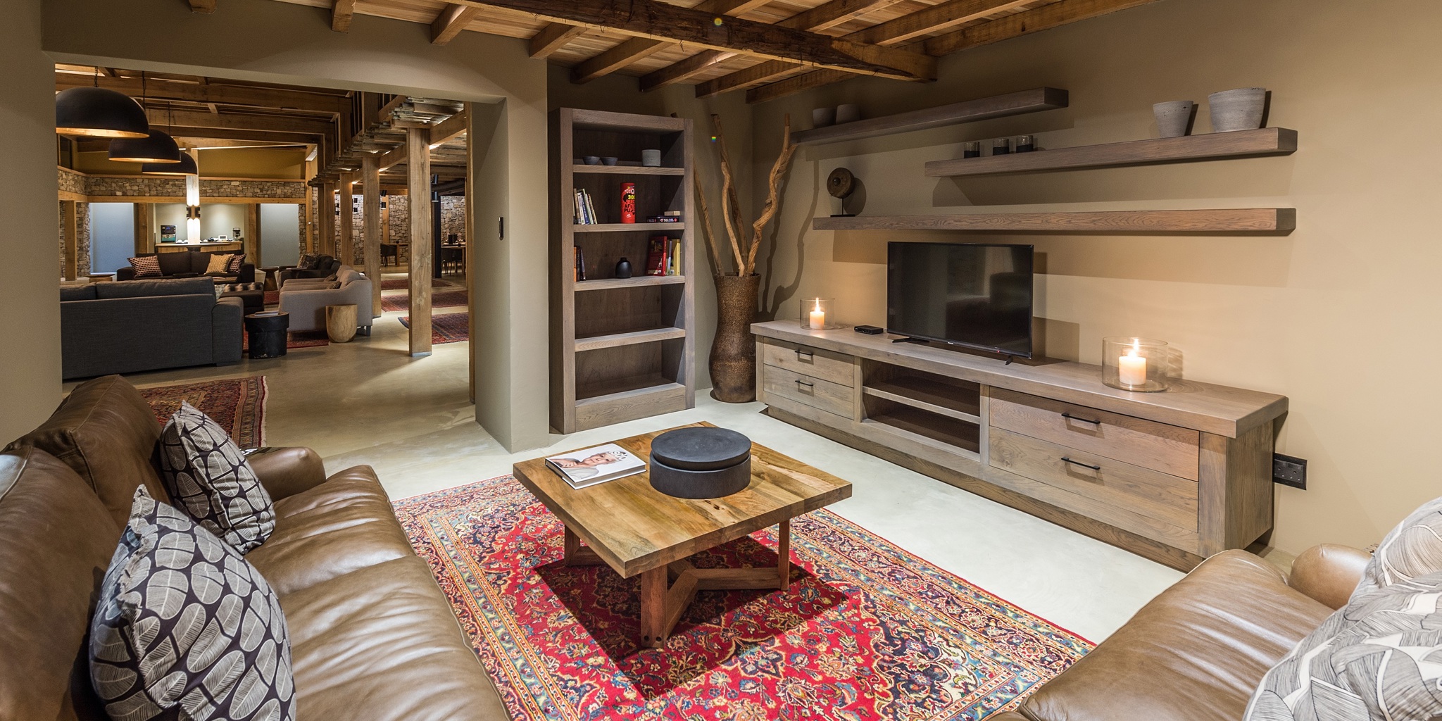 living area ukhozi lodge kariega south africa yellow zebra safaris