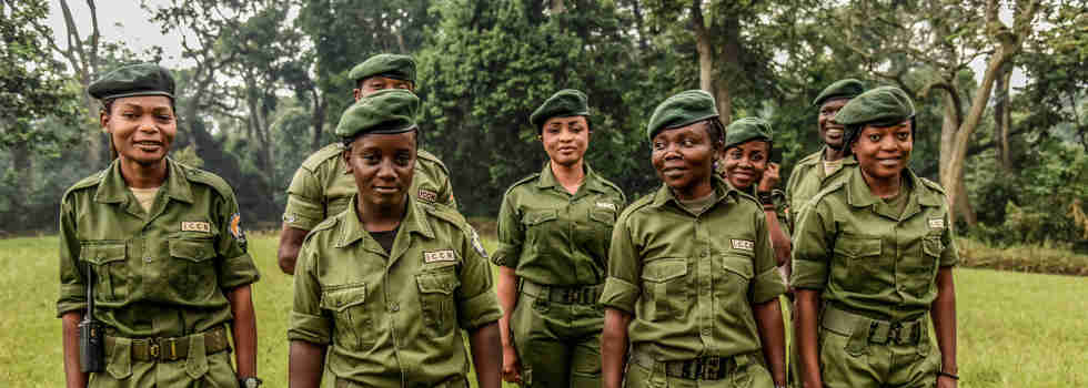 Virunga Female Rangers Solange Virunga National Park