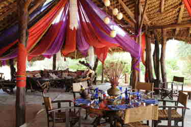 Elephant Watch Camp Guest Area