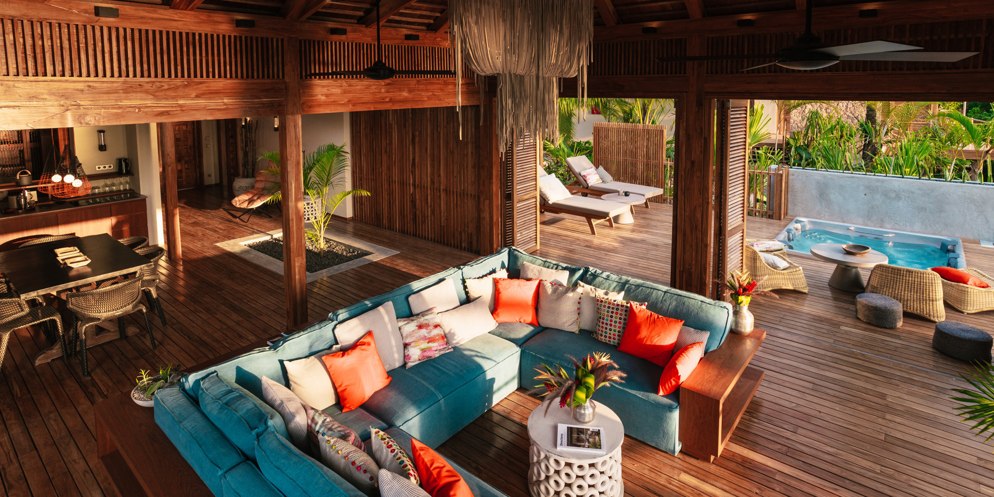 two bedroom Villa lounge zuri zanzibar tanzania yellow zebra safaris