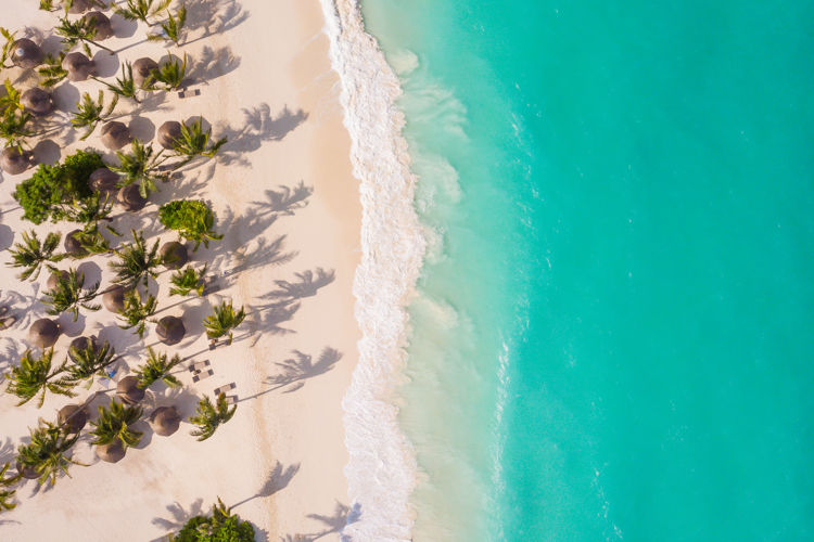 Beach views, Zuri Zanzibar, Tanzania, Africa