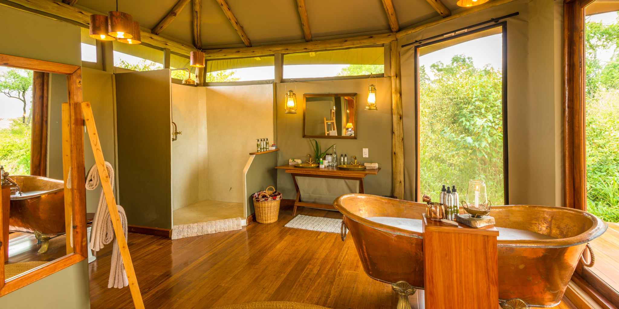 salas camp bathroom kenya