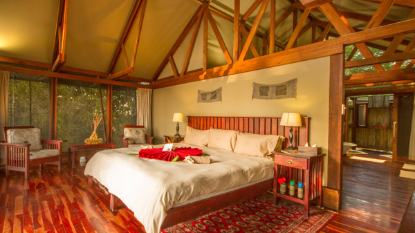 kwando lebala tent inside