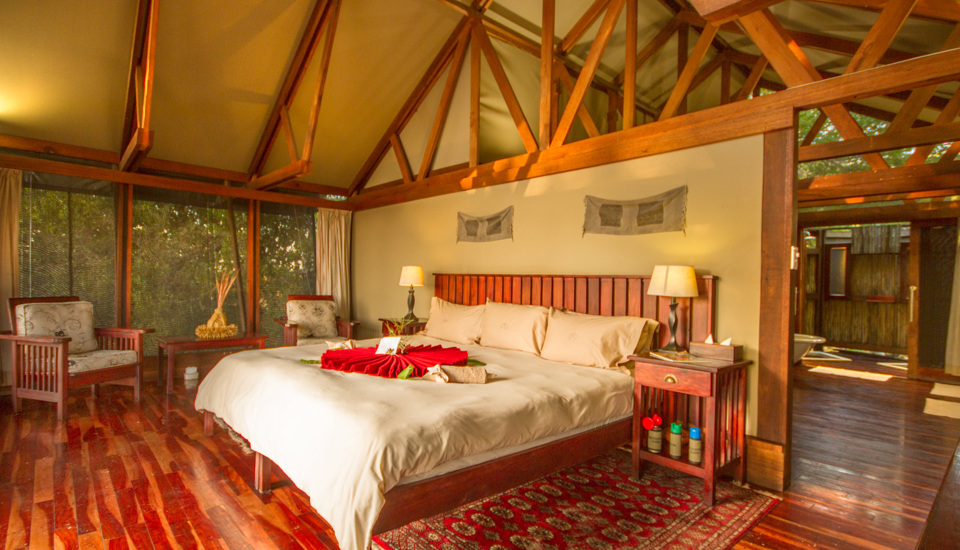 kwando lebala tent inside