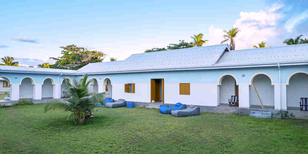 BlueSafari coral house outdoor seychelles