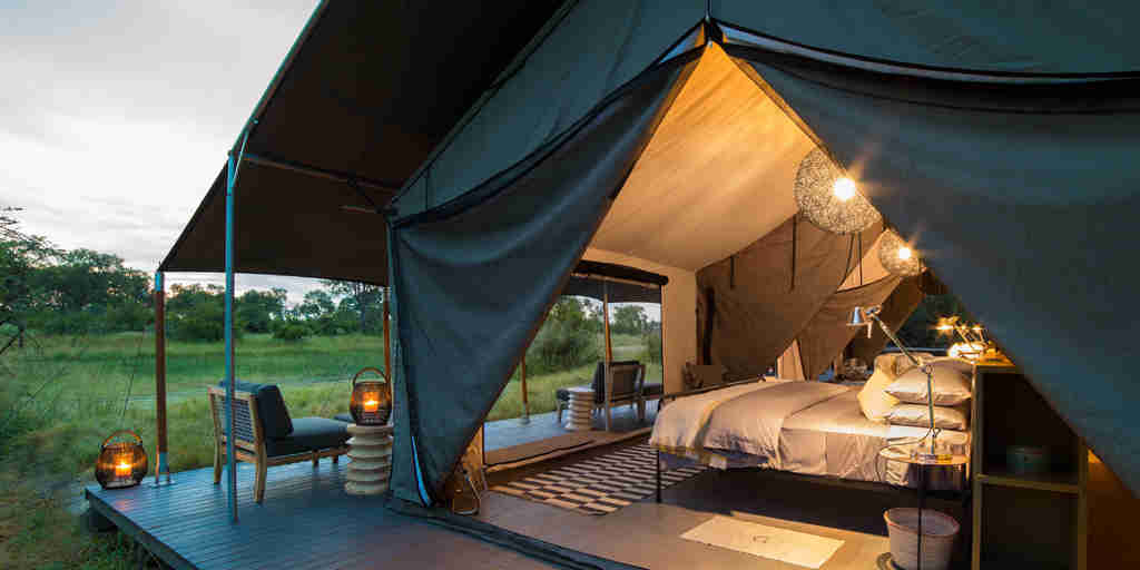 machaba safaris gomoti camp room tent