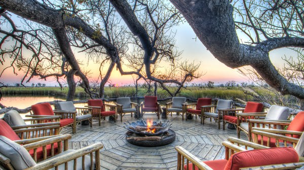 camp xakanaxa fire deck