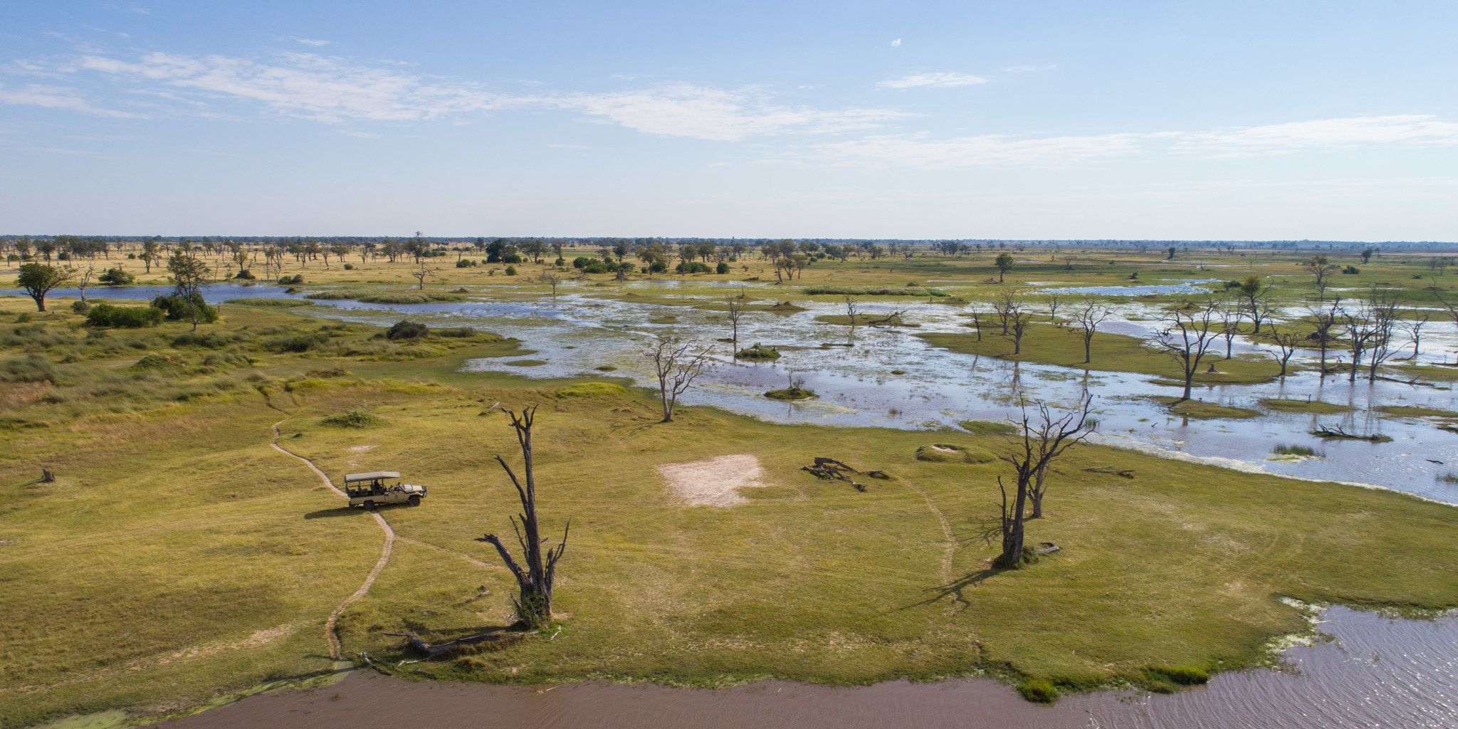 Camp Xakanaxa game drive