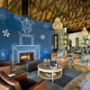 Royal Chundu Island Lodge fire place