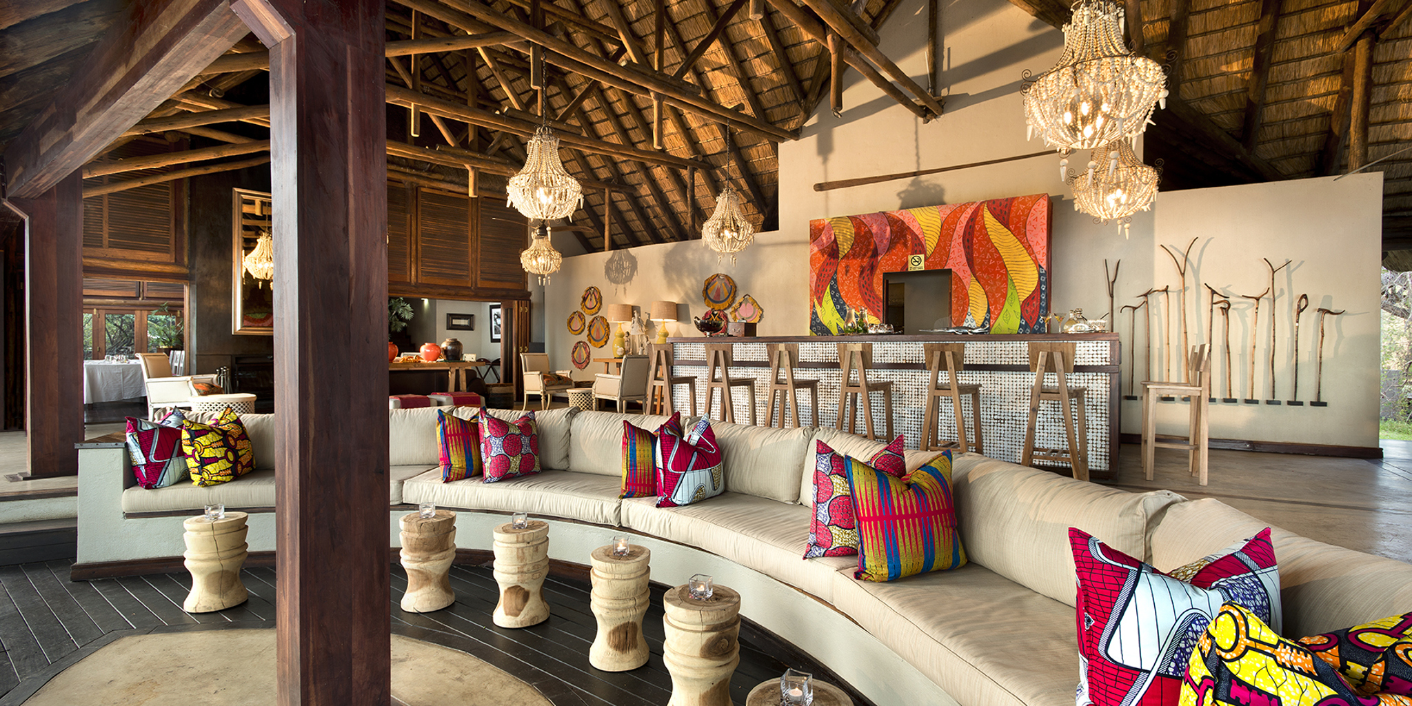 Royal Chundu River Lodge interioir