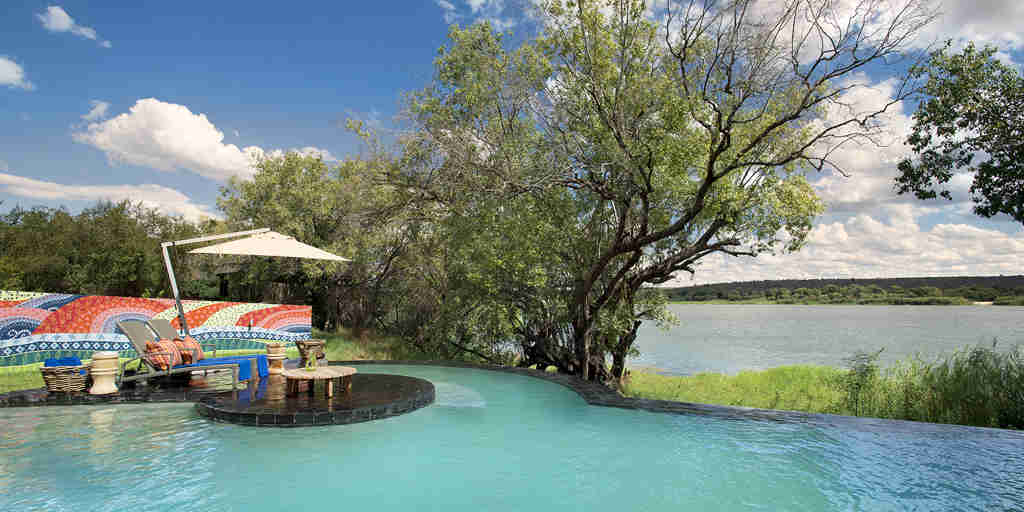 Royal Chundu River Lodge pool
