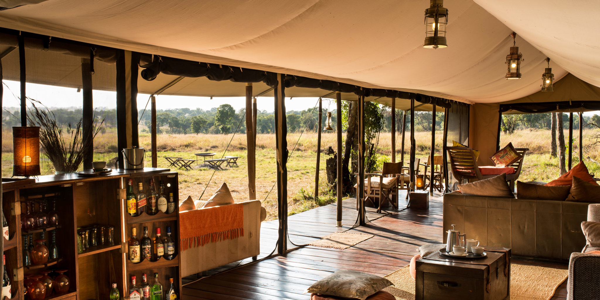 Lemala Mara living room