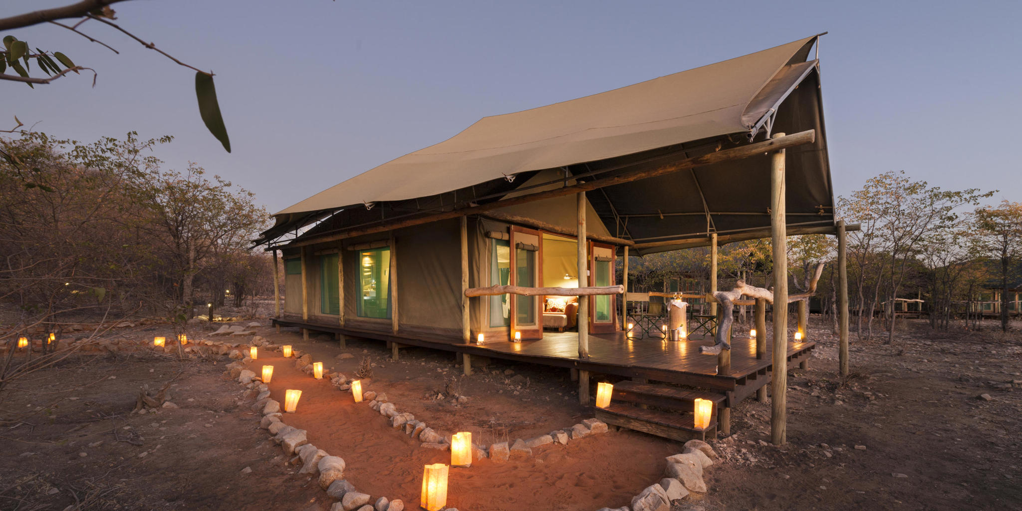 Tent, Ongava Tented Camp, Etosha National Park, Namibia