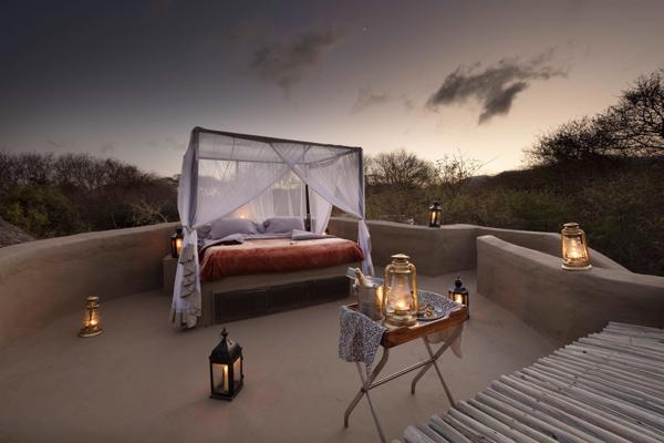 Starbed, OI Donyo Lodge, Amboseli, Kenya