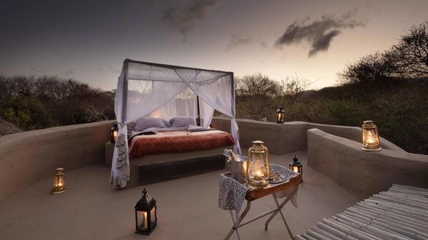 Starbed, OI Donyo Lodge, Amboseli, Kenya