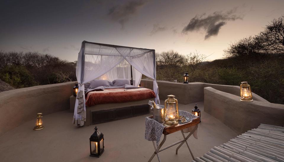 Starbed, OI Donyo Lodge, Amboseli, Kenya