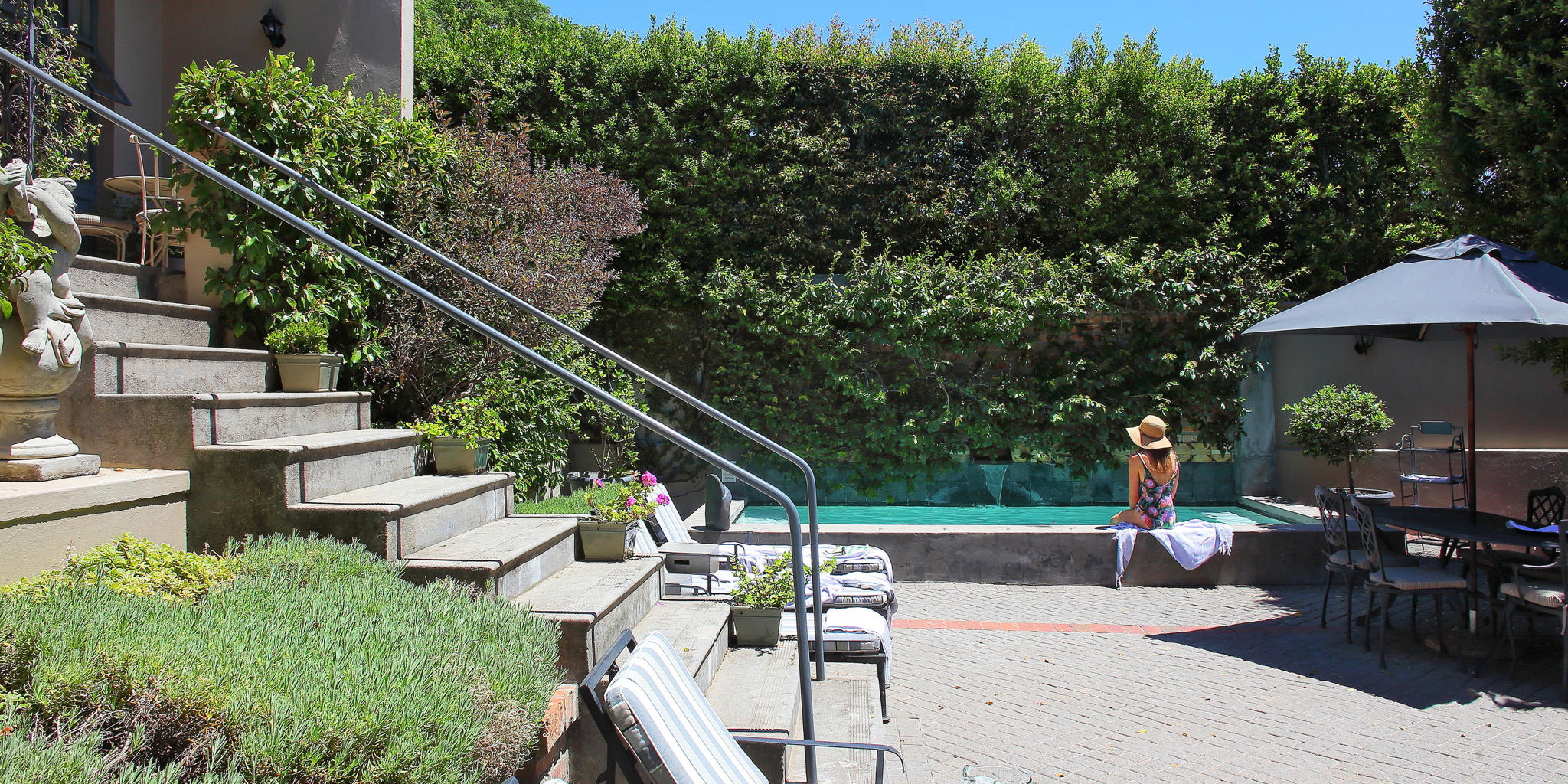 Pool, Welgelegen House, Cape Town, South Africa