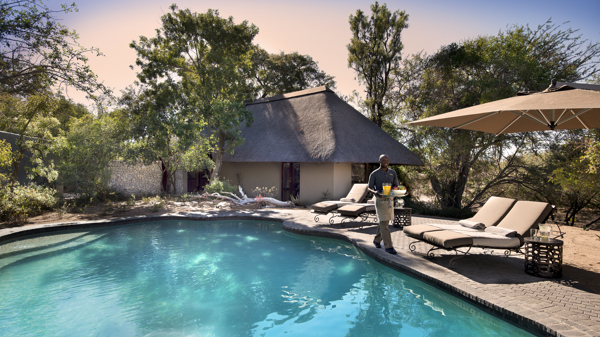 andBeyond Ngala Safari Lodge Family Suite pool