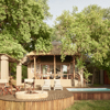Sanctuary Chobe Chilwero guest area verandah