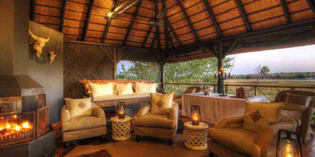 Chobe Savanna Lodge lounge