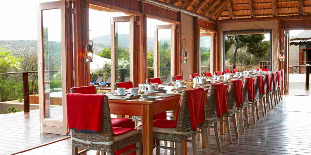 Thanda Tented Camp Dining Area