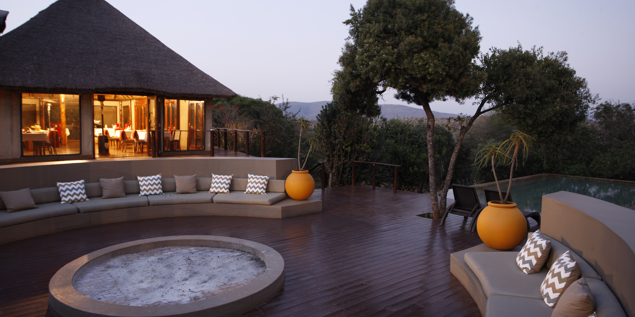 Thanda Tented Camp Outdoor Guest Area
