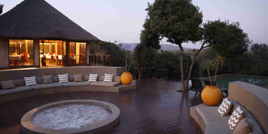 Thanda Tented Camp Outdoor Guest Area