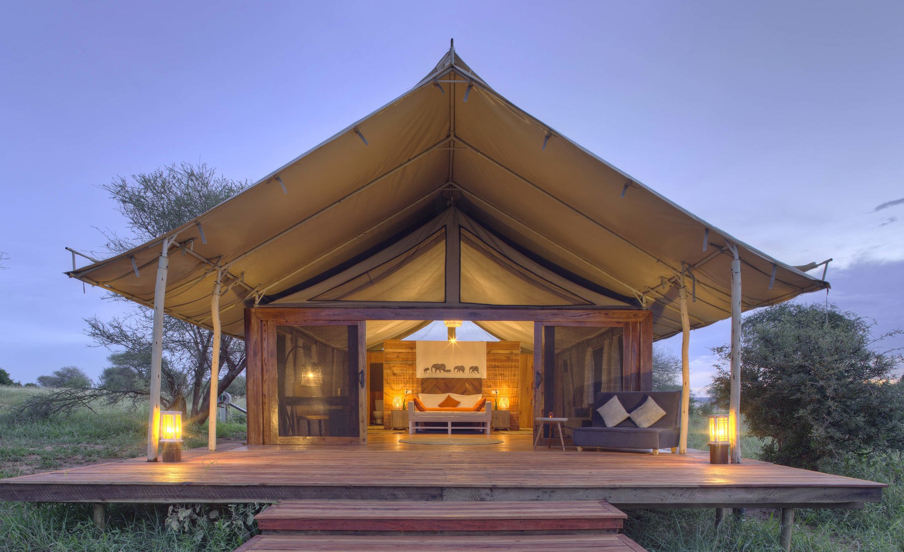Ndovu Camp Tanzania