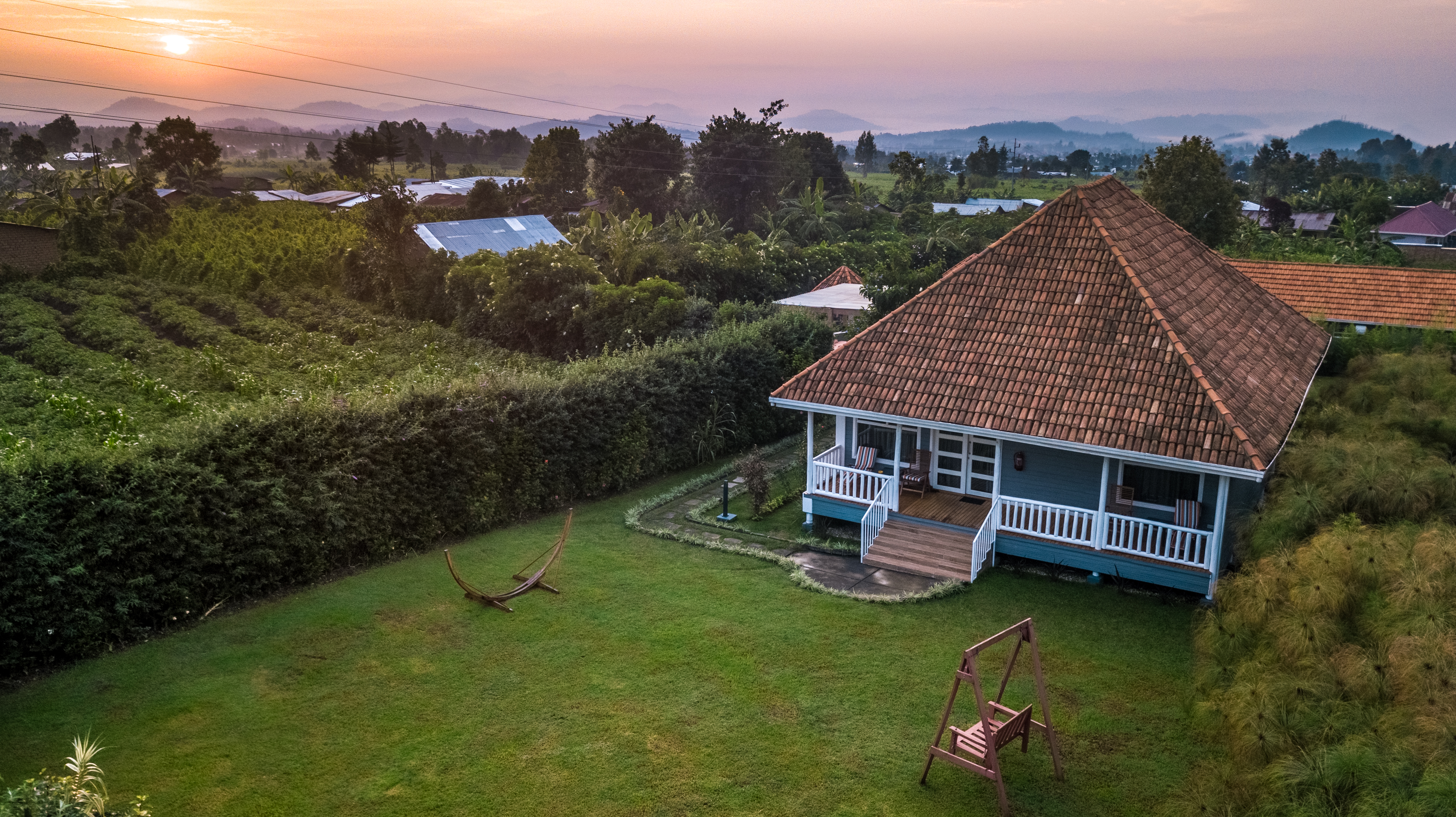 Five Volcanoes Boutique Hotel Rwanda Lodges Yellow Zebra Safaris