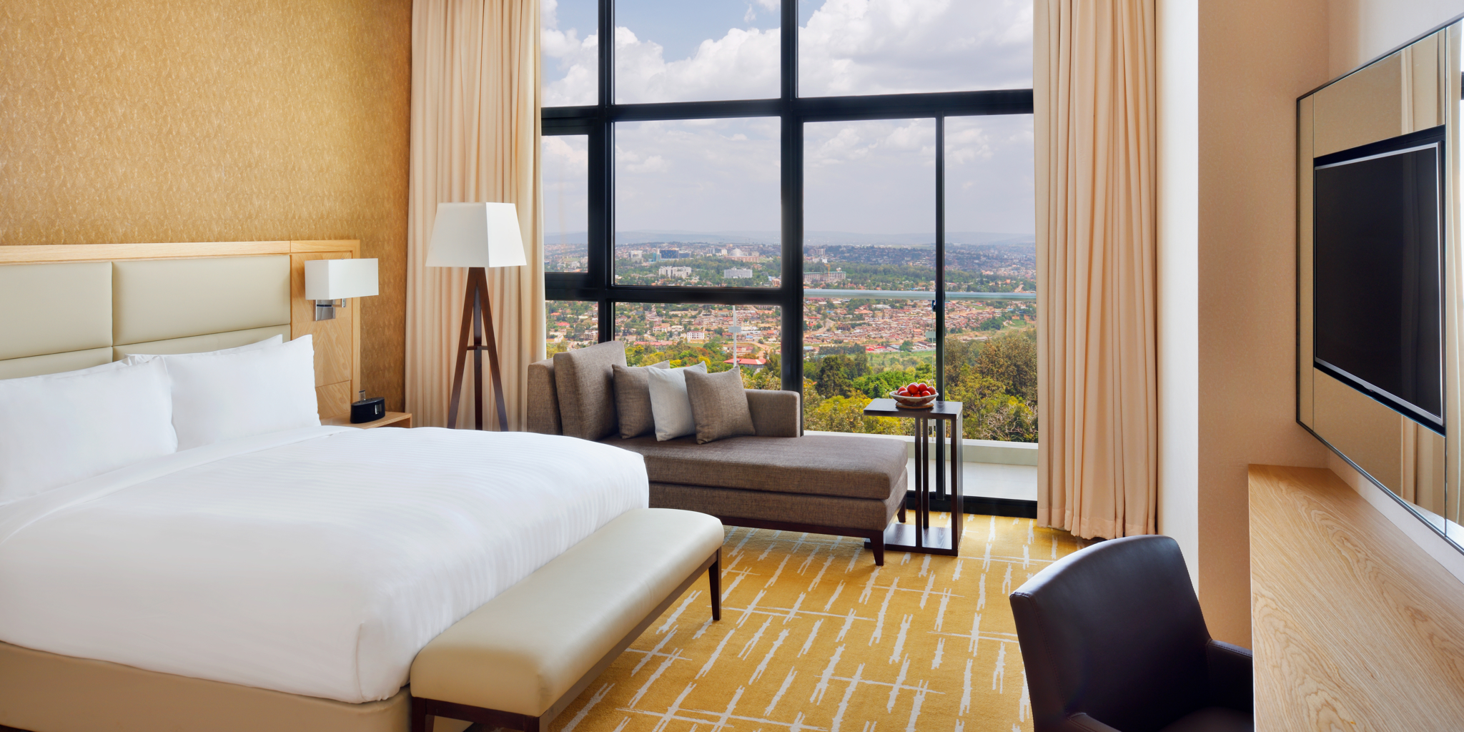 Kigali Marriott Hotel bed