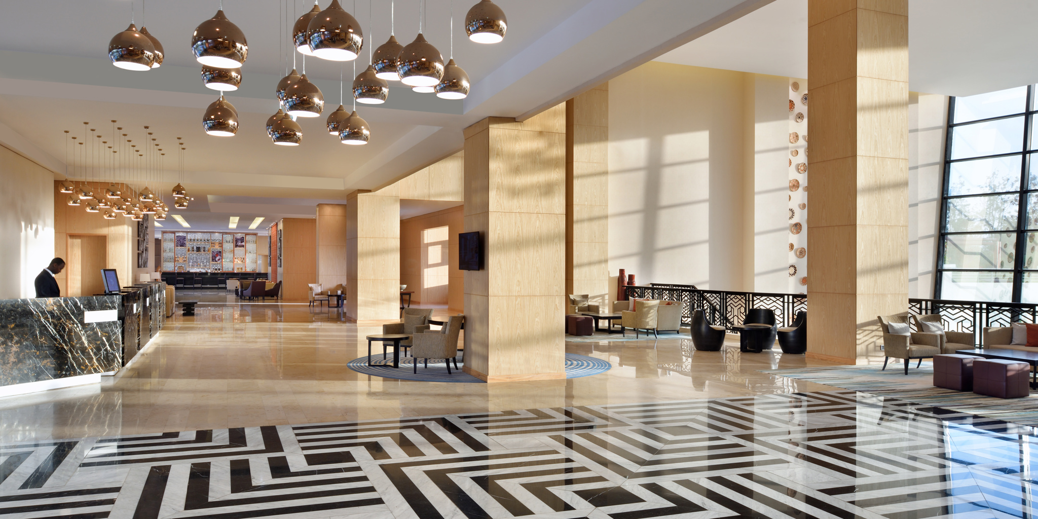 Kigali Marriott Hotel reception