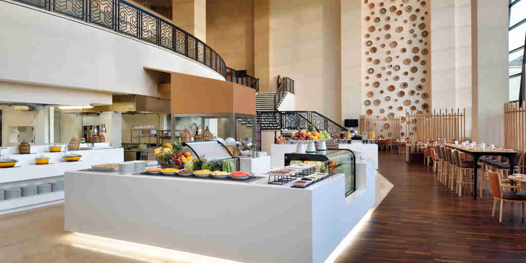 Kigali Marriott Hotel buffet