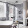 OO LeSaintGéran Accommodation Villa One Master Bathroom Wide