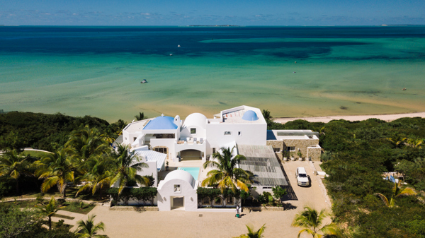 Santorini Mozambique aerial