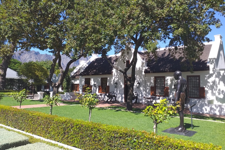 Leeu House Franschhoek south africa yellow zebra safaris