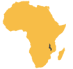 Map of Malawi, Africa Safari Destination