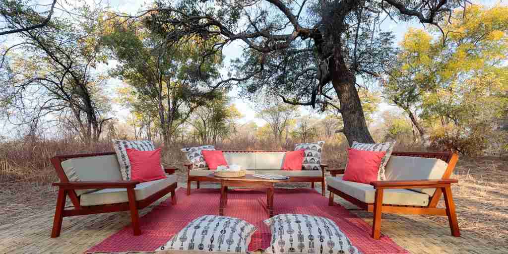 Nkonzi Bush Camp Outdoor Lounge