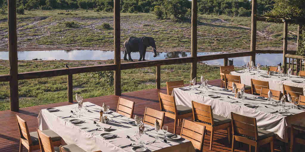 Savute Safari Lodge Dining