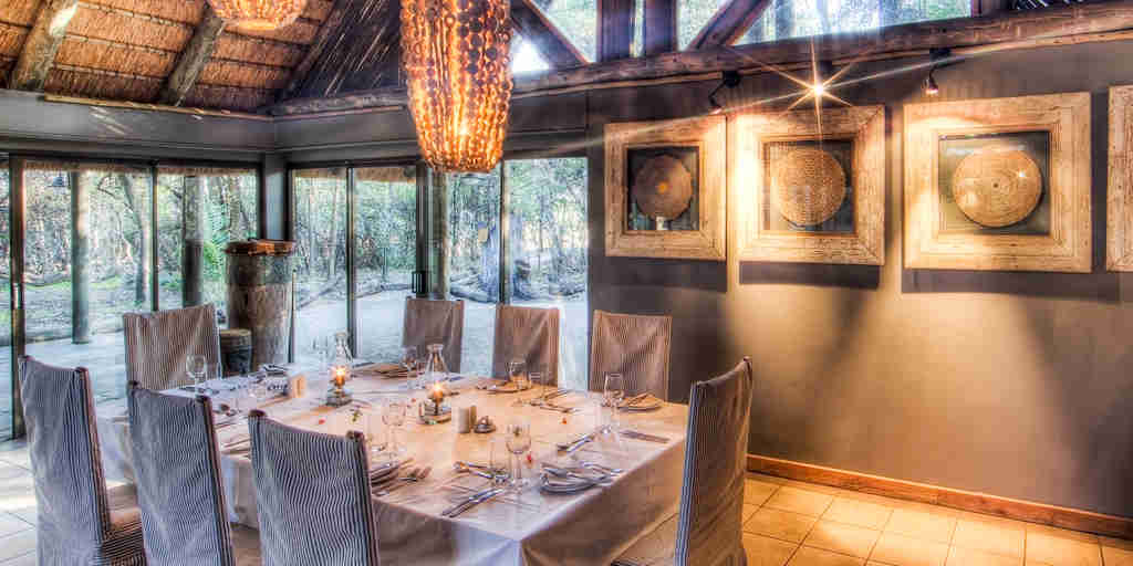 Savute Safari Lodge Interior Dining