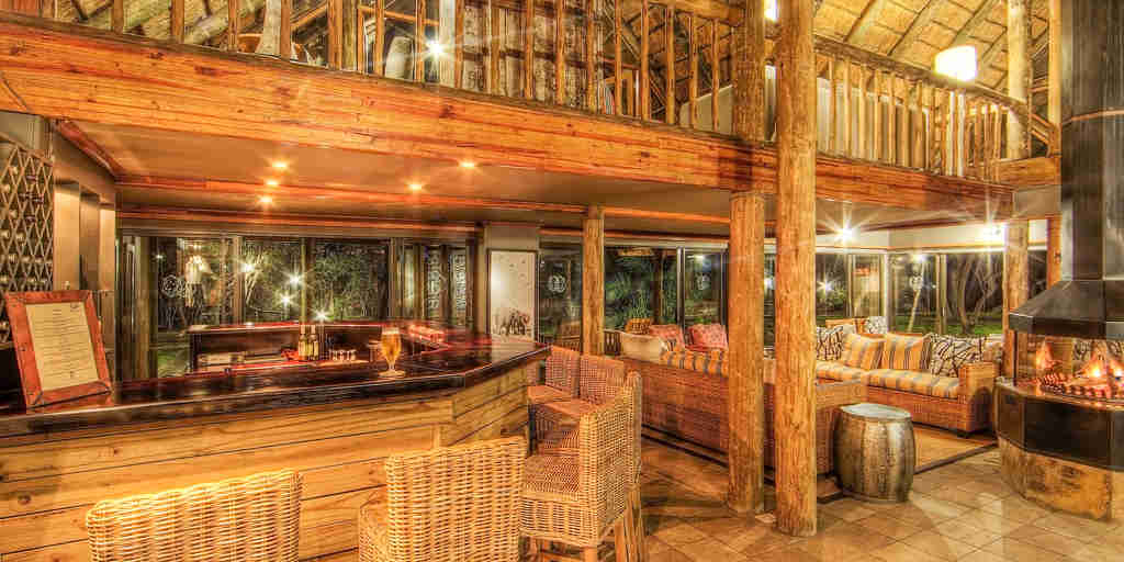 Savute Safari Lodge Main Lodge Bar & Lounge