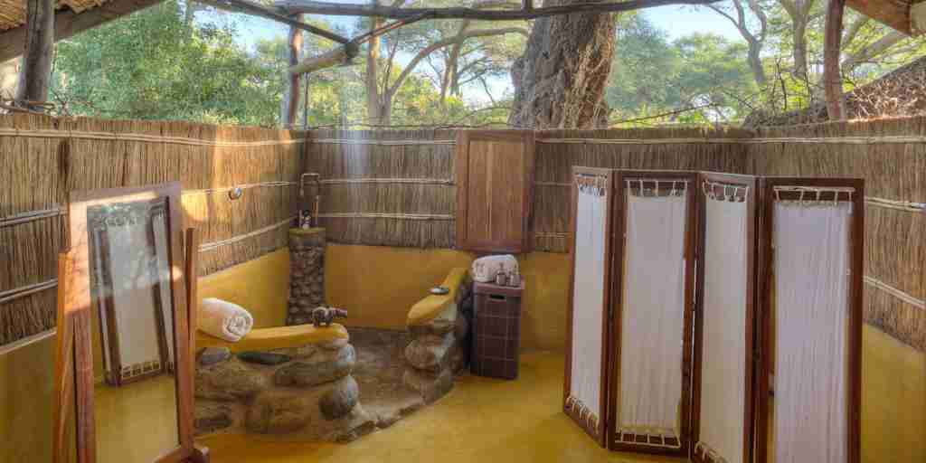 Chongwe Camp Outdoor Shower