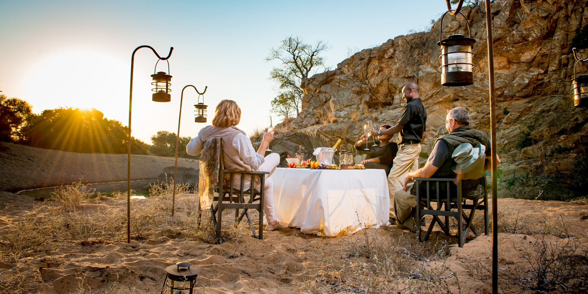 Simbavati River Lodge Dining