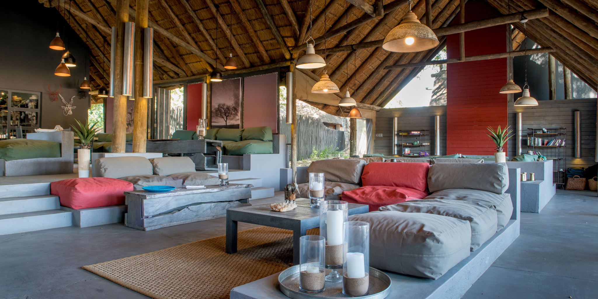 Simbavati River Lodge Guest Area
