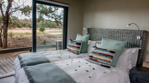 Simbavati Twin Bedroom